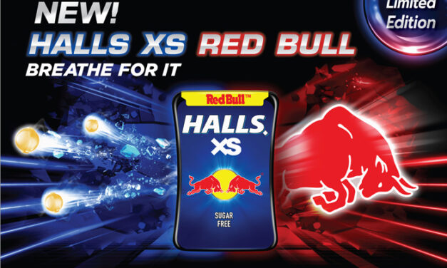 มอนเดลีซเขย่าวงการลูกอม เปิดตัว Halls XS Red Bull