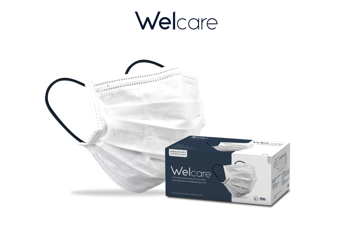 Welcare เปิดตัวสินค้าใหม่ “หน้ากากอนามัยทางการแพทย์”