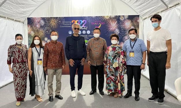 ดร.ซก ซกกรัดทะยา (ดร.แซม) ร่วมงาน “Amazing Thailand Countdown 2022, Amazing New Chapters @Phuket”