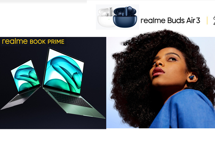realme Buds Air 3 และ realme BOOK PRIME ผลิตภัณฑ์ AIoT ใหม่ล่าสุดจาก realme