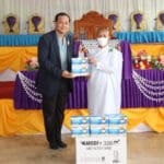 ร่วมงานบุญมหาสังฆทานเฉลิมพระเกียรติ