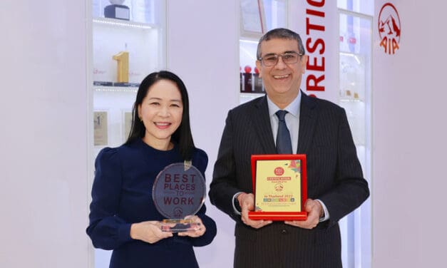 เอไอเอ ประเทศไทย คว้ารางวัล Best Place to Work หรือ บริษัทที่น่าทำงานด้วยมากที่สุดในเอเชียประจำปี 2565