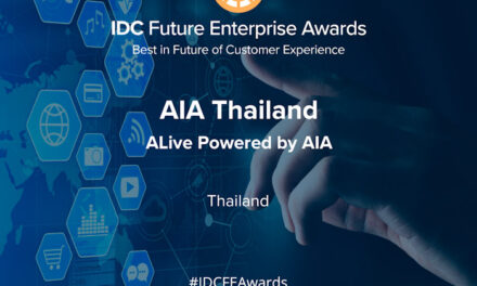 เอไอเอ ประเทศไทย คว้ารางวัล “Best in Future of Customer Experience”
