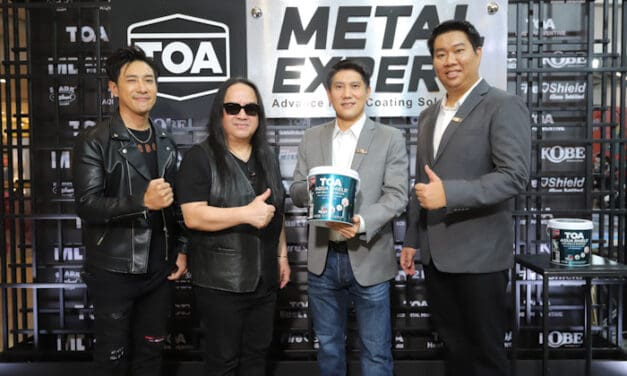 TOA ชูความเป็นผู้นำสีงานเหล็ก เปิดตัว TOA Metal Expert  คุณภาพสูง ครบวงจร พร้อมนวัตกรรมใหม่ล่าสุด ‘TOA AQUA SHIELD’