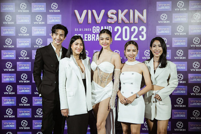 ‘วิฟสกิน’ จัดงานเฉลิมฉลองยิ่งใหญ่ ‘VIV SKIN GRAND CELEBRATION 2023’ ตั้งเป้าสู่ NO.1 เครื่องสำอางสมุนไพรไทยด้วยนวัตกรรมระดับสากลที่มีการเติบโตขึ้น 2 เท่า