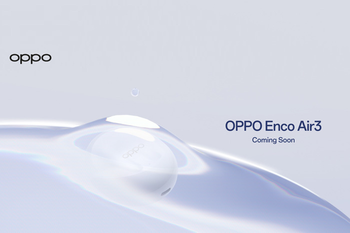 OPPO เตรียมเปิดตัว “OPPO Enco Air3” หูฟังไร้สายรุ่นใหม่ล่าสุด มาพร้อมดีไซน์ใหม่เคสชาร์จโปร่งแสงและพลังเสียงที่ทรงพลังมากขึ้น