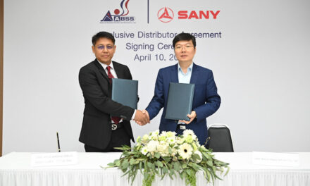 SANY ลงนามความร่วมมือ แต่งตั้ง ABSS เป็น Exclusive Distributor  รุกตลาดโลจิสติกส์ในไทยและอาเชี่ยนด้วยมาตรฐานระดับโลก