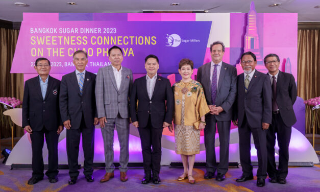 ไทยชูการ์ มิลเลอร์ จัด “Bangkok Sugar Dinner 2023” กระชับความสัมพันธ์คู่ค้าน้ำตาลจากทั่วโลก พร้อมส่งสัญญาณการพัฒนาสู่ความยั่งยืนของอุตสาหกรรมอ้อยและน้ำตาลทรายไทย