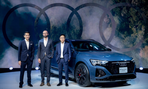 อาวดี้ รุกต่อเนื่อง เปิดตัว Audi Q8 e-tron เทคโนโลยี เจเนอเรชั่นล่าสุด สร้างมาตรฐานใหม่รถไฟฟ้า พรีเมียมเซกเมนต์