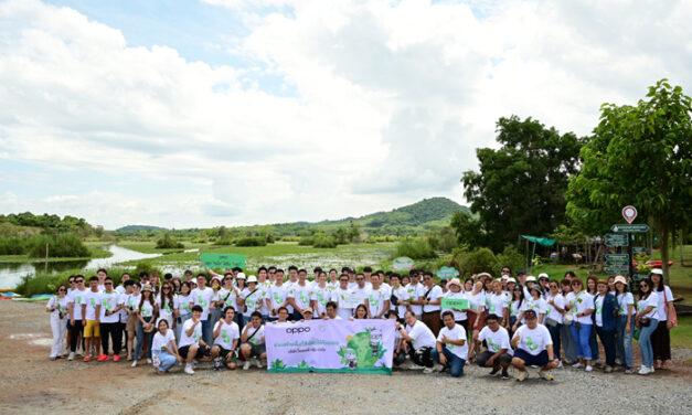 OPPO ครบรอบ 15 ปี เดินหน้าสร้างความยั่งยืน ปลูกต้นไม้เพื่อสิ่งแวดล้อม ในกิจกรรม “ร่วมสร้างพื้นที่สีเขียวให้กับชุมชน”