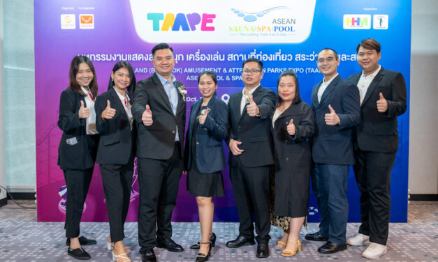 ภาครัฐ-เอกชน เตรียมจัดงาน ASEAN Pool & Spa Expo พร้อมด้วย TAAPE 2023 แสดงสินค้าและเจรจาธุรกิจสระว่ายน้ำ สปา สวนน้ำ สวนสนุก และแหล่งท่องเที่ยวระดับนานาชาติ