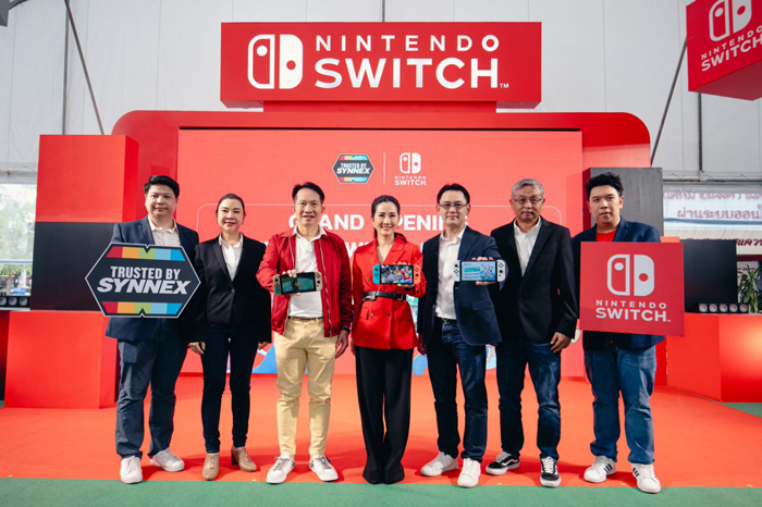 ซินเน็คฯ เปิดตัว Nintendo Switch by Synnex อย่างเป็นทางการ ชูบริการครบวงจร ตอกย้ำการเป็นผู้นำด้านนวัตกรรมเกมมิ่งในประเทศไทย