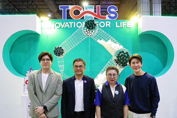 TCELS โชว์แนวคิด Innovation for Life ในงานมหกรรมวิทยาศาสตร์และเทคโนโลยีแห่งชาติ 2566