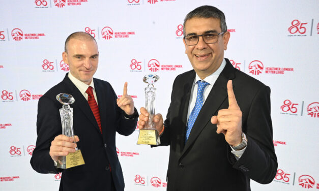 เอไอเอ ประเทศไทย รับสองรางวัล จากงาน Prime Minister’s Insurance Awards 2023