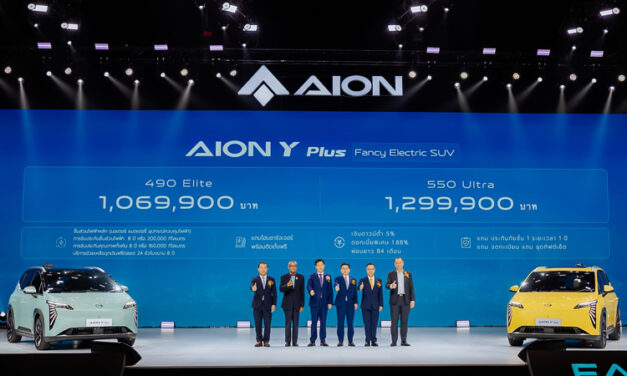 สวย ล้ำ กับ ‘AION Y Plus’ รถยนต์ SUV พลังงานไฟฟ้าจากค่าย AION ประเทศจีน