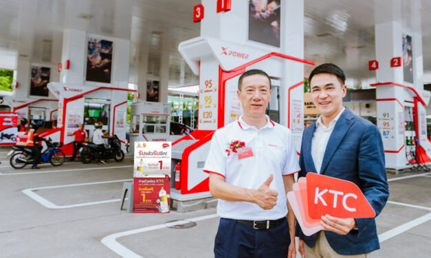 เคทีซี ร่วมเปิดตัวสถานีบริการน้ำมันไซโนเปค ซัสโก้ แห่งแรกในไทย