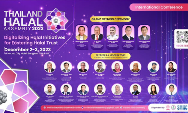 ตอกย้ำ 10 ปี แห่งความยิ่งใหญ่กับงานวิชาการฮาลาลที่ดีที่สุดในไทย “Thailand Halal Assembly 2023” งานประชุมวิชาการด้านวิทยาศาสตร์ฮาลาลและนวัตกรรมฮาลาลนานาชาติ