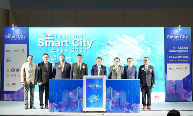กระทรวงดีอี – ดีป้า เปิดงาน Thailand Smart City Expo 2023 มหกรรมแสดงเทคโนโลยีนวัตกรรมดิจิทัลด้านการพัฒนาเมืองอัจฉริยะระดับนานาชาติ พร้อมมอบรางวัลเจ้าของผลงานด้านการประยุกต์ใช้ดิจิทัลเพื่อการพัฒนาเมืองอัจฉริยะ