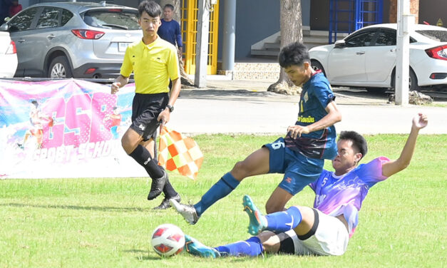 “หัวหินวิทยาลัย” คว้าชัย “ฟุตบอล-บาสเกตบอล” ศึก “กีฬาธนาคารโรงเรียนธนาคารออมสิน” ระดับจังหวัด (สมุทรสาคร-สมุทรสงคราม-เพชรบุรี-ประจวบ-ราชบุรี)