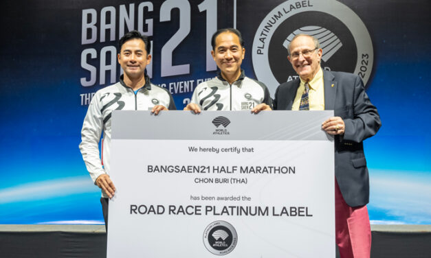 บางแสน21 ฮาล์ฟมาราธอน ประกาศความยิ่งใหญ่ก้าวสู่อันดับ 1 ฉลองแพลทินัมเลเบิล งานแรกและงานเดียวของโลก