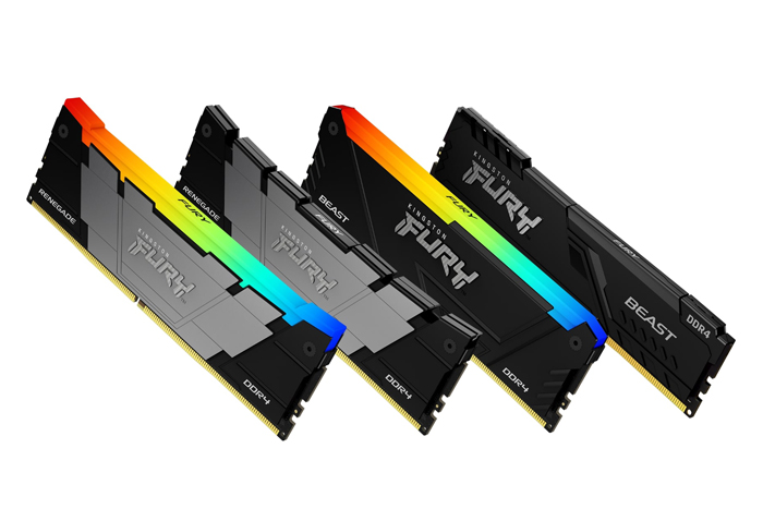 เปิดตัวโฉมใหม่ของหน่วยความจำ Kingston FURY DDR4 UDIMMs