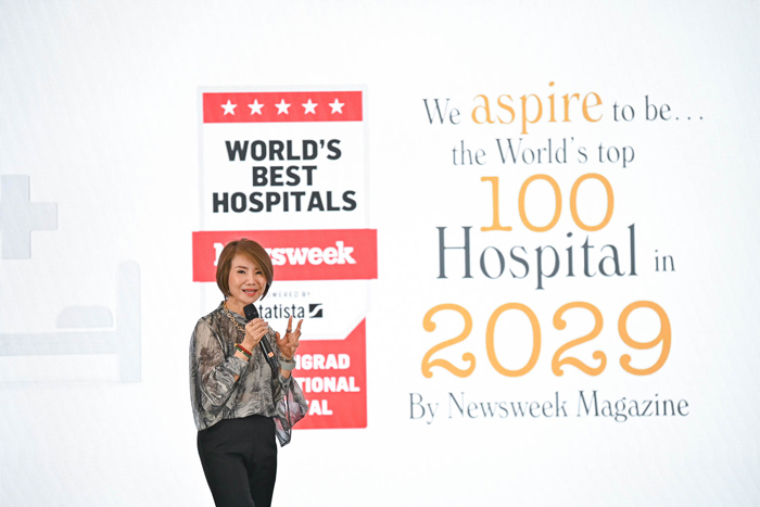 โรงพยาบาลบำรุงราษฎร์ ปักธงเป็น 1 ในท็อป 100 โรงพยาบาลที่ดีที่สุดในโลก จากการจัดอันดับของ Newsweek ภายในปี 2572 พร้อมสร้างการเติบโตอย่างยั่งยืน