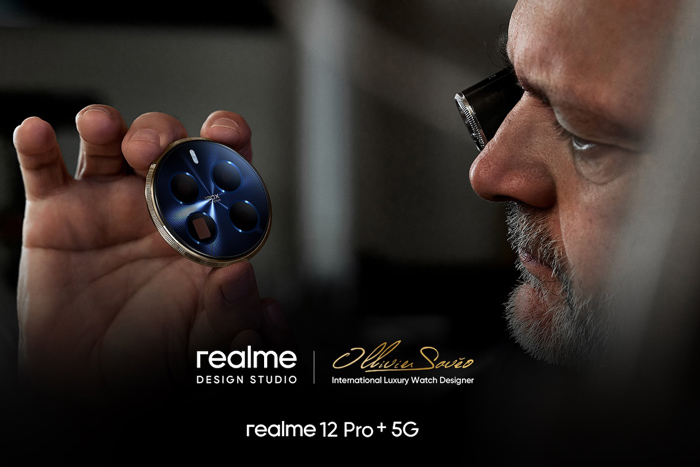 เจาะลึกแรงบันดาลใจจากนาฬิกาสวิสสู่งานออกแบบ realme 12Pro+ 5G และ realme 12+ 5G โดย Ollivier Savéo