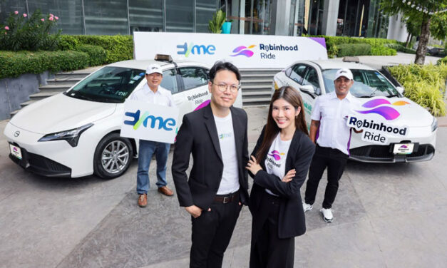 Robinhood ผนึกกำลัง EVme เปิดตัวโครงการเช่ารถยนต์ไฟฟ้า ‘AION ES’ จาก EVme กับ Robinhood Ride