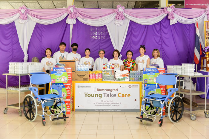 บำรุงราษฎร์ ส่งต่อความห่วงใยสู่ผู้สูงอายุ ผ่านโครงการ “Bumrungrad Young Take Care”