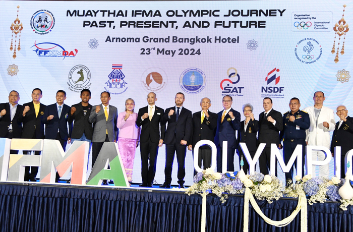 เฮลั่น! IFMA ทำสำเร็จดันมวยไทยได้รับอนุญาตจัดแข่งขันสาธิตในโอลิมปิก 2024 สานฝันก้าวแรกของคนไทย