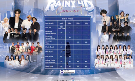 ชวนคนเหงามาติดฝนพร้อมกันกับ “RAINY 4D Concert” คอนเสิร์ต 4D ครั้งแรกในประเทศไทย 7-9 มิถุนายนนี้ ณ ลานหน้าเซ็นทรัลเวิลด์