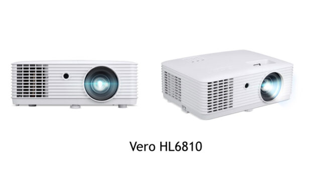 เอเซอร์เปิดตัวผลิตภัณฑ์ใหม่กลุ่ม Vero เลเซอร์โปรเจคเตอร์สำหรับโฮมเอนเตอร์เทนเมนต์