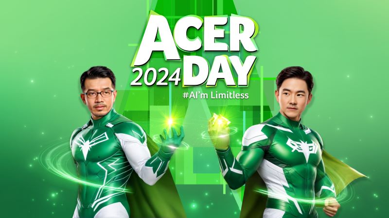 Acer Day 2024 “AI’m Limitless” สู่ความเป็นไปได้ที่ไร้ขีดจำกัดด้วย AI