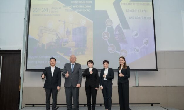 เอ็มบี โกลบอล มาร์เก็ตติ้งส์ ประกาศจัดงาน CBA EXPO 2024 และ CONCRETE EXPO ASIA 2024 มหกรรมแสดงสินค้าและเจรจาธุรกิจเครื่องจักรกล-เทคโนโลยีเพื่ออุตสาหกรรมการก่อสร้างครบวงจร