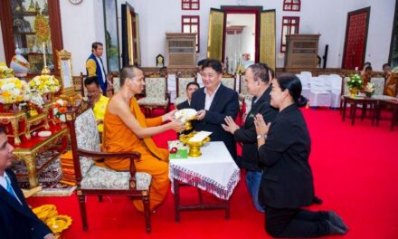 สถาบันนักข่าวแห่งประเทศไทย ร่วมแสดงมุทิตาจิต พระครูปลัดสุรินทร์ สุรินทโร