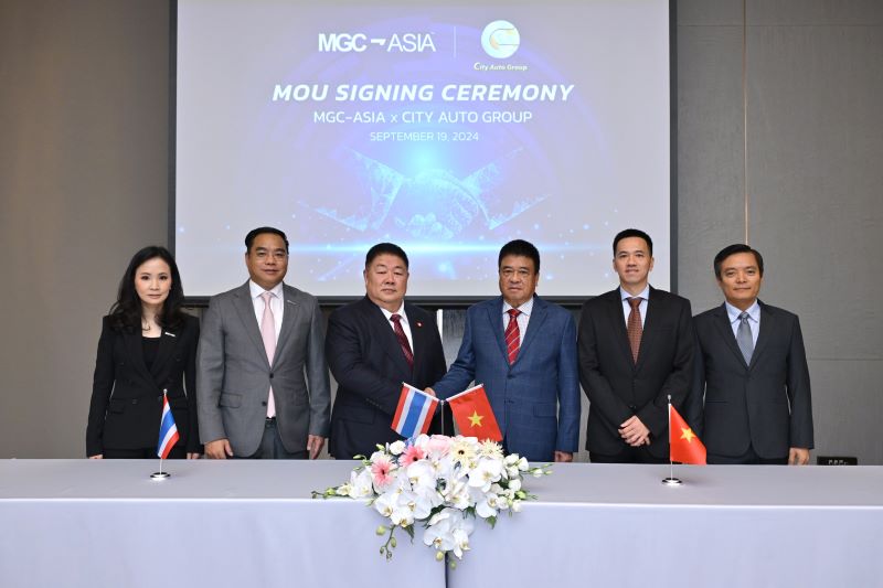 MGC-ASIA จัดพิธีลงนาม MOU กับ CITY AUTO GROUP ประเทศเวียดนาม ขยายโอกาสการลงทุน ตั้งเป้าเติบโตร่วมกันอย่างยั่งยืน