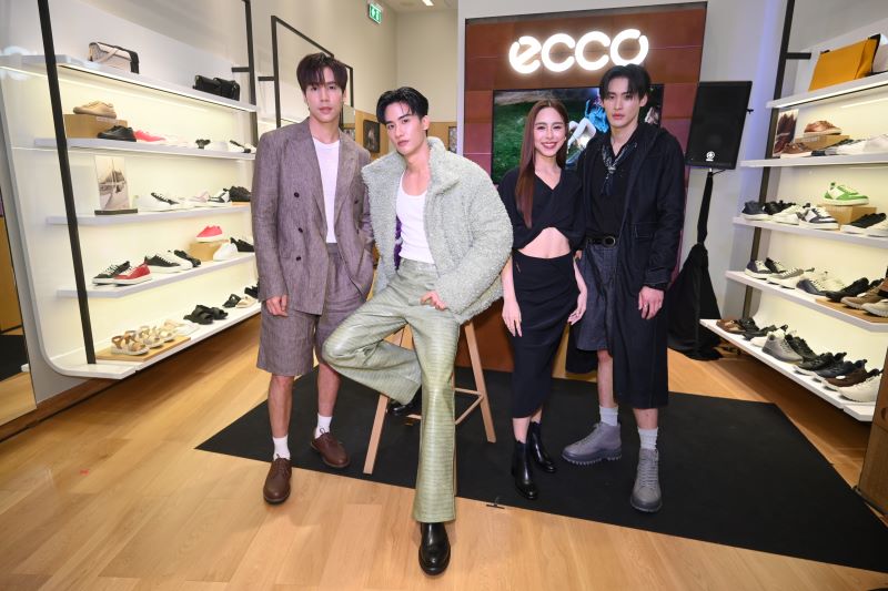 ECCO นำทีมคนดัง “เต ตะวัน-เก้า นพเก้า-เจษฎ์” เปิดร้าน Prime Store แห่งใหม่ในประเทศไทย ณ เมกาบางนา