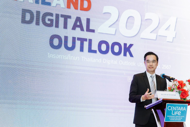 สดช. เผยผลสำรวจโครงการ Thailand Digital Outlook ประจำปี 2567 พบดีขึ้นทุกมิติ มุ่งยกระดับและสร้างความได้เปรียบการแข่งขันด้านดิจิทัลในเวทีโลก