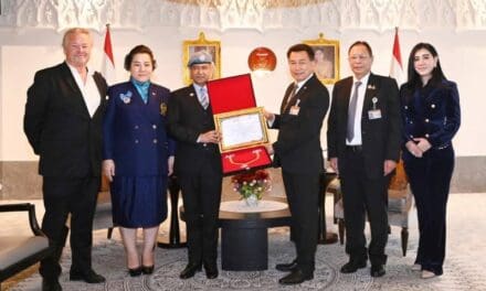His Excellency Wan Muhammad Nor Matha, Speaker of the National Assembly, assigned the First Deputy Speaker of the House of Representatives to officially welcome the President of the United Peace Keepers Federal Council (UNPKFC) and their delegation on the occasion of their visit to Thailand to attend the Global Leadership Summit 2024 (GLS2024).