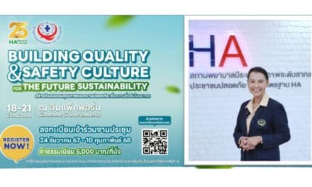 สรพ. เตรียมจัดงาน HA National Forum ครั้งที่ 25 ระหว่างวันที่ 18 – 21 มี.ค. 2568 ย้ำการสร้างวัฒนธรรมคุณภาพและความปลอดภัยจะช่วยให้องค์กรเผชิญกับความเปลี่ยนแปลงที่จะเกิดขึ้นในอนาคตได้อย่างยั่งยืน พร้อมเชิญชวนโรงพยาบาลต่างๆ และบุคลากรทางสาธารณสุขเข้าร่วมงาน