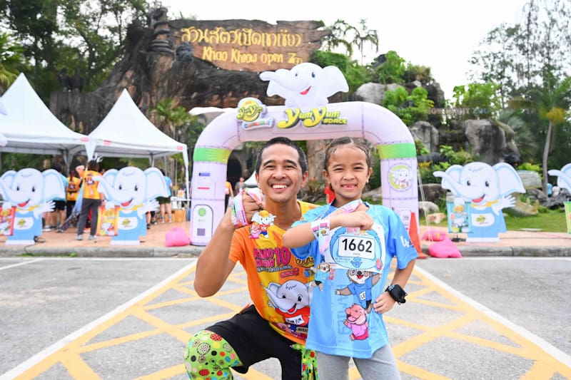 “เขาเขียว10 ซีซั่น 8” สนุกสุดเหวี่ยง! นักวิ่งตัวจิ๋วและครอบครัว รวมพลังวิ่งฟันรัน สุดมันส์ไปกับ “ยำยำ ช้างน้อย” ในสวนสัตว์เปิดอันดับ 1 ของเอเชีย