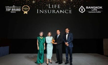 กรุงเทพประกันชีวิตคว้ารางวัล Top Influential Brand Award จากเวที 2024 Asia CEO Summit & Award Ceremony
