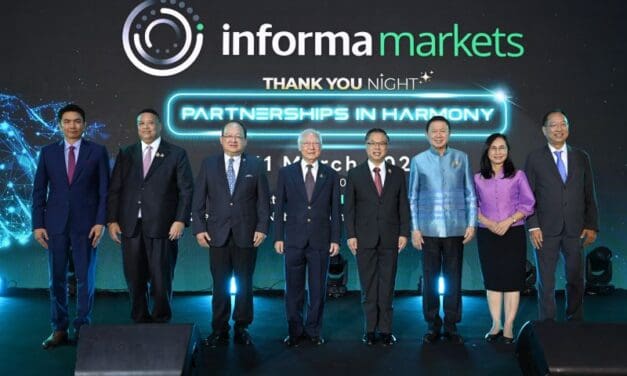 อินฟอร์มา มาร์เก็ตส์ ประเทศไทย พร้อมจัด 15 งานใหญ่ ตั้งเป้ารายได้ 1,600 ล้านบาท ขึ้นเบอร์หนึ่งผู้จัดงานแสดงสินค้าในอาเซียน