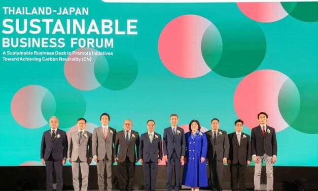 เจโทร จับมือ บีโอไอ และ สกพอ. จัดตั้ง Sustainable Business Desk ด้านเอกชนใหญ่เครือเจริญโภคภัณฑ์ พีทีที โกลบอล เคมิคอลและเอกชนญี่ปุ่นขานรับ เผยผลรูปธรรมพัฒนาธุรกิจยั่งยืนและความเป็นกลางทางคาร์บอน
