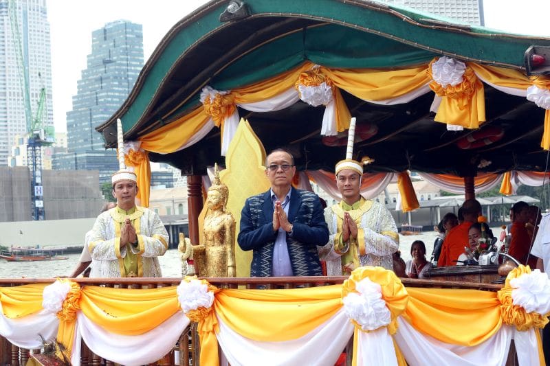 วัดสระเกศ ร่วมกับ “เมืองสุขสยาม ณ ไอคอนสยาม” จัดพิธีอัญเชิญพระอัฏฐารสไปประดิษฐานเป็นการชั่วคราว ให้ประชาชนสักการะขอพรช่วงเทศกาลปีใหม่ไทย ถึง 17 เม.ย. 68