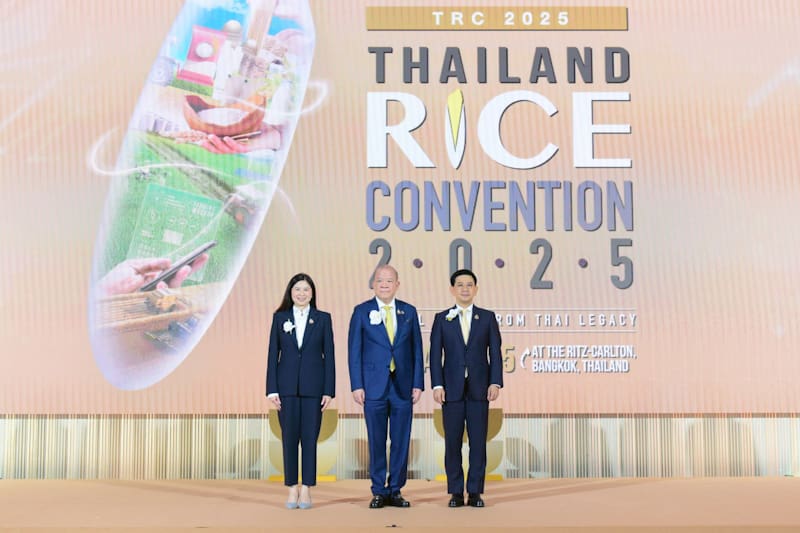 “พาณิชย์”จัดใหญ่ “Thailand Rice Convention 2025” ระดมผู้นำเข้าข้าว ผู้ค้าข้าวระดับโลกกว่า 30 ประเทศ ดันข้าวไทยสู่ตลาดโลก ตั้งเป้า ยอดขายข้าวปีนี้ทะลุ 7.5 ล้านตัน