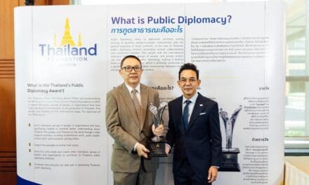 “มูลนิธิไทย” เปิดตัว “รางวัลการทูตสาธารณะ ประจำปี 2568” เดินหน้าสู่ปีที่ 4 เชิดชูเกียรติผู้สร้างชื่อเสียงไทยสู่เวทีโลก พร้อมเปิดรับเสนอชื่อผู้สมควรได้รับรางวัล ถึง 25 ก.ค.นี้