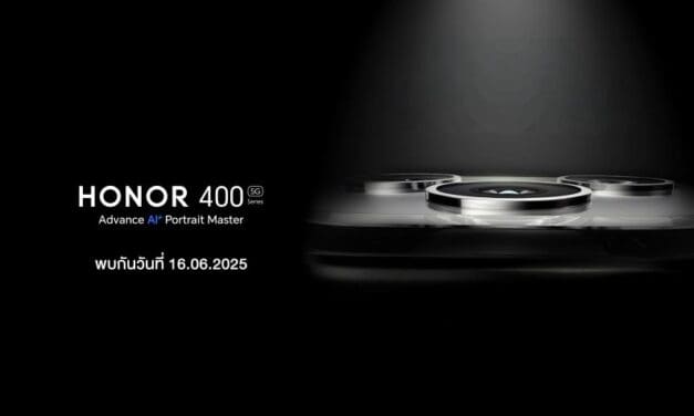 HONOR 400 Series สมาร์ตโฟนสเปคเรือธง ครั้งแรกของโลก ที่อัดแน่น AI มากกว่า 40 ตัว ชูจุดเด่นกล้อง 200MP Ultra-clear Advance AI เปิดราคา 16 มิ.ย.นี้!