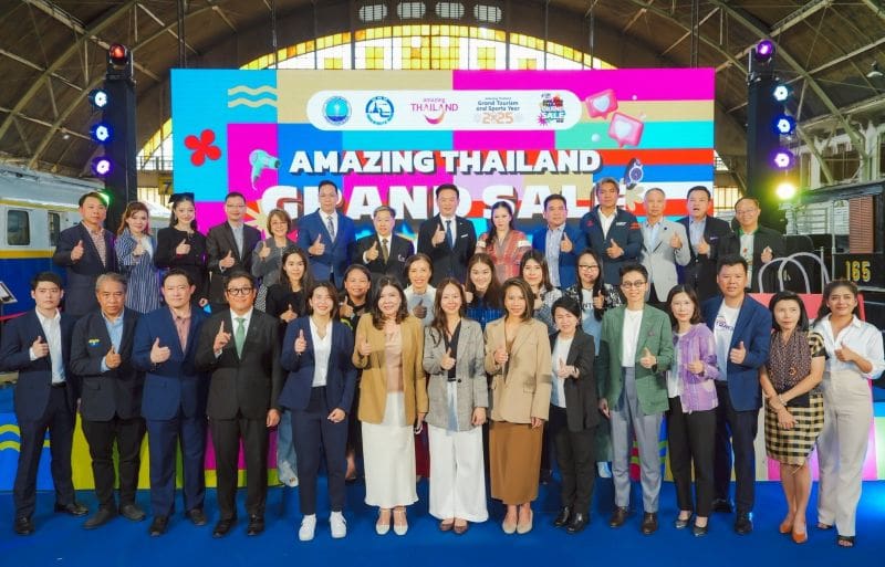 เอ็ม บี เค เซ็นเตอร์ ร่วมคิกออฟแคมเปญ Amazing Thailand Grand Sale 2025 ส่งมอบความพิเศษให้นักท่องเที่ยวใช้จ่ายสนุกยิ่งขึ้น กระตุ้นการท่องเที่ยวประเทศไทย