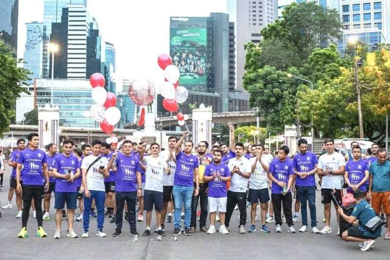 🇹🇭🇳🇵 Thai-Nepali Association Bangkok Chapter Organizes Mini Marathon in Honor of Her Majesty the Queen